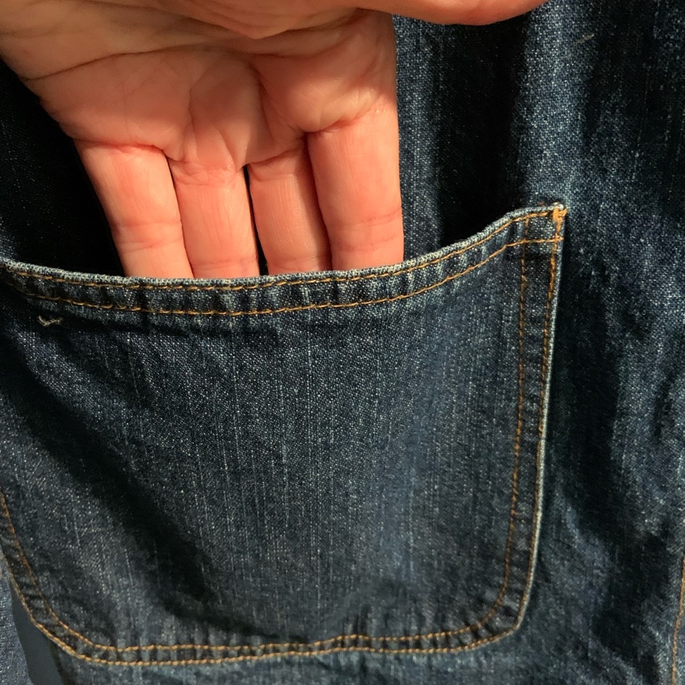 Vintage Bill Blass Jeanswear Woman’s Denim Chore Jacket Barn Coat 90’s Size 1X - Picture 3 of 16